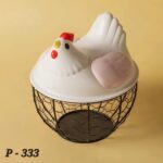 Hen-Top Egg Storage Basket - Image 3