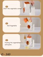 Rechargeable Vegetable Cutter / Electric Rotary Slice - Image 4